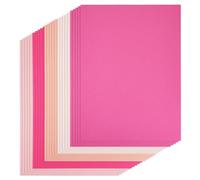 Sparkeads 30 pcs Cardstock Paper 0.4mm Thick Coloured Card Rectangle Crafts Paper Double Sided Thick A4 Print Papers for DIY Cutting Drawing Art Crafts,Pink