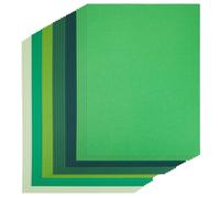 Sparkeads 30 pcs Cardstock Paper 0.4mm Thick Coloured Card Rectangle Crafts Paper Double Sided Thick A4 Print Papers for DIY Cutting Drawing Art Crafts,Green