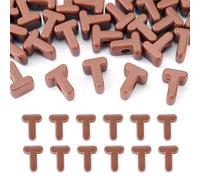 Sparkeads 30pcs Big Large Hole Letter Beads Acrylic Chunky Initial Alphabet T Loose Spacer Beads Charms Bulk European for Jewelry Making Name Friendship Bracelets Necklace DIY Crafts Bag Keychain Pens