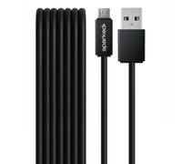 SPARKED 2m Extra Long Firestick Cable - Micro USB Power Cable for Amazon Fire TV Stick (4K Max, 4K, Plus, HD, Lite, NOW TV Stick) Replacement Charging Cable UK