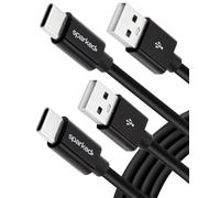 SPARKED USB C Kindle Charger Cable UK [2-Pack 1.2m] Charging Lead for Amazon Kindle Paperwhite 12th/11th Generation (2024/2022), Fire HD 10, Max 11, Coloursoft, Scribe 2025 Kids Gen Type C Fast Charge