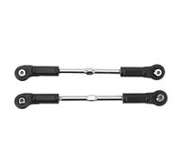 SparkFeng 2 PCS RC Steering Pull Rod for ZD Racing 1/7 MX 07 RC Car, Replacement Servo Link Pull Rod, High - Strength Plastic and Steel Steering Rod for Large - Scale RC Vehicle