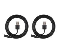 SparkFeng 2PCS Charging Cable for ZenWatch 2, Smartwatch Charger with Probe Interface, USB Charging Cable for Zen, Includes Dual Replacement Cables for Reliable