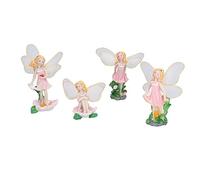 SparkFeng airies Figurines Statue, 4Pcs a Garden r, Classic like Fairy s with, for Home Lawn