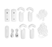 SparkFeng Automatic Curtain Opener Professional, Smart Double Opening Electronic Curtain Opener with Remote Control, Silent Design for Roman Rod, Strong Load Capacity Up to 15kg/33lb, Long B