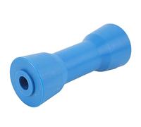 SparkFeng Blue PVC Keel Roller 160mm Self Centering Marine Keel Roller with Embedded Grooves for Boat Trailers, Durable High Strength Replacement Part with 17mm Shaft Hole