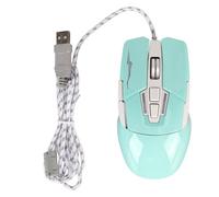 SparkFeng G7 Electronic Sports Mechanical Mouse, Wired Gaming Mouse USB, Sports Car Shape Design with Cool Breathing LED Light, 6 Buttons Optical Computer Mouse with 4 Adjustable DPI Up to 3 (Green)