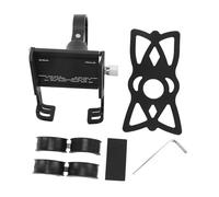 SparkFeng Phone Mount Holder Aluminum, Phone Holder Mount with 360 Degree Rotation, Width 55-100mm for 22.2mm 25.4mm Handlebar, Cynd