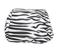 SparkFeng Portable Tablet Cushion Printed Canvas Reading Bracket Pillow Holder for Smartphone Books, Lightweight Reading Stand with Stable Base, Soft PP Cotton Fill, Compatible with Kin (Zebra Style)
