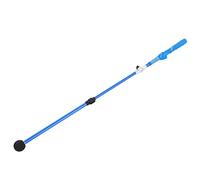 SparkFeng Telescopic Golf Swing Trainer, Adjustable Aluminum Swing Exerciser with Rubber Grip and Silicone Head for Hand Position Correction, Folding Outdoor Practice Aid (Blue)
