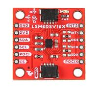 SparkFun 6DoF IMU Breakout - LSM6DSV16X (Qwiic) low-power 6-axis IMU 3-axis digital accelerometer, 3-axis digital gyroscope, triple core, Board Dimensions: (Inches) 1.00 x 1.00