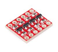 SparkFun Logic Level Converter - Bi-Directional Step Down 5V Signals to 3.3V and Steps up 3.3V to 5V Board Dimensions: 0.63 x 0.52 (16.05 x 13.33mm)