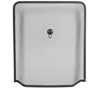 62cm Tall Midnight Black Domed Fireplace Spark Guard or Fire Screen