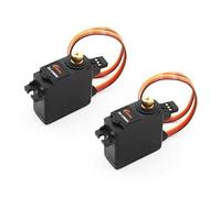 SPARKHOBBY 1PC/2PCS/4PCS Corona DS-238MG Metal Gear Digital Servo Ball Bearing 4.0kg/0.15sec/22.0g High Torque servo for RC Drones Models (2PCS DS-238MG)
