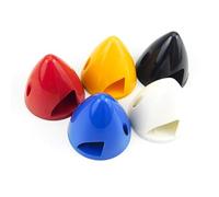 SPARKHOBBY 1PC GF Plastic Propeller Spinner 38mm 45mm 51mm 57mm 63mm 70mm 5 Colors Optional for RC Quadcopter Airplanes Models Accs (1PC 57mm black)
