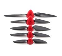 SPARKHOBBY 2 Set HY Folding Propeller 6x4 7.5x4 8x4.5 8x6 11x6 Propeller Spinner Cover 2.3/3.0/3.17/4.0mm Motor Shaft RC Plane Glider Drones (2 set 11x6 3.0mm)