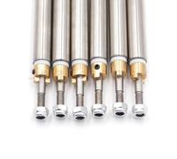 SPARKHOBBY 2PCS RC Boat Strut 3mm Shaft Assembly Stainless Steel Drive Kit Harding with Sleeve Marine Prop Shaft Ship Model DIY Parts (2PCS 3x200x250mm)