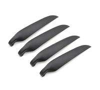 SPARKHOBBY 4PCS HY Electric Model Glider Flying Folding Paddle Dia 7-11inch Black Folding Propeller for RC Airplane Parts (2 Pairs 10X8)