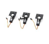 SPARKHOBBY 5KG 55g Electric Retractable Landing Gear with Metal Block Steering for RC 3-5kg FPV Fixed-Wing Drone Airplane (1 set 3pcs)