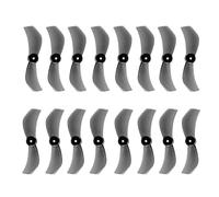 SPARKHOBBY 8Pairs 16pcs Gemfan 1210 31mm 2-Blade PC Propeller 1.0mm 0802 Motor for RC FPV 1.2inch Tinywhoop Micro Drones DIY Parts (8Pairs 1210-2 Gray)