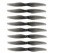 SPARKHOBBY Gemfan Hurricane 4024 Durable 2-Blade Propeller 4inch 1.5mm 3 Holes for RC 1408-1506 Brushless Motor Drones Parts (4pairs 4024-2 Gray)