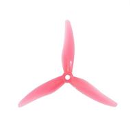 SPARKHOBBY GEMFAN Hurricane 51477 5inch 3 Blade Propeller CW CCW Pink/Black/Blue Suitable for RC FPV 2205-2306 Brushless Motor Drones (51477 Pink 2pairs)