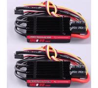 SPARKHOBBY HobbywingSkywalker 120A V2 Brushless ESC Speed Controllers 3-8S LiPo Compatible with 60-67inch 3D Fixed-wing Airplane DIY (2pcs 120A)