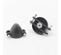 SPARKHOBBY HY 2PC Folding Propeller Plastic Spinner D32 D38 D51mm Motor Shaft Diameter 3.0/3.17/4.0/5.0mm Cover for RC Plane Spare Parts (2PCS D51 4.0mm)