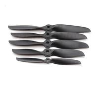 Sparkhobby KMP 6x4E 9x6E 8x6E 12x6E 14x7E Nylon 2-Blade Black Propeller Props Hub Group 8mm Aperture High-Speed for RC Airplane Drones (5PCS 10x6E)