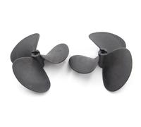 SPARKHOBBY Ship Model 3 Blade 80mm 90mm 100mm 1.6 Pitch 5mm Shaft Nylon Underwater Propeller for Trawler Fishing Boat Remote Control Boat (1PC 80mm CW)