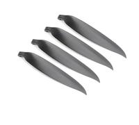 SPARKHOBBY Silver Aluminum Alloy Folding Propeller Spinner Cover D28 D33 D38 D43 D48mm Shaft Diameter 3.0/3.17/4.0/5.0mm for RC Glider DIY (4PCS 12x6.5)