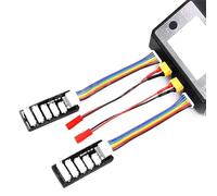 SPARKHOBBY XT60/XT30/JST/T-plug Balance Charger Extension Cable and 2-6S Extension Board for HOTA D6 D6PRO D6+ Smart Charger RC (2PCS JST 2PCS Board)