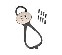 Sparking Flint Pads for Skateboard & Motorcycle, Bicycle Friction Spark Tool Set - 1*Shoe Cover + 8*Flint Pads