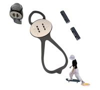 SPARKING FLINT SHOE COVER FOR SKATEBOARD & MOTORCYCLE, BICYCLE FRICTION SPARK TOOL, ADJUSTABLE SET INCLUDES 1 SHOE COVER + 2 FLINT PADS