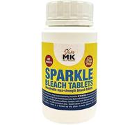 SPARKLE BLEACH TABLETS - MAKES 5L PER TABLET! 30 PLUS 10 FREE= 200 LITRES!!