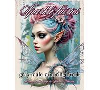 sparkle fairies: lamorous Fairy Portraits to Color - A Whimsical Adult Coloring Book for Relaxation and Creativity