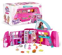 Sparkle Girlz Retro Campervan Doll Playset