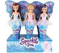 Sparkle Girlz Winter Princess Doll In Cone 1 At Random Sparkle Girlz Multicolor