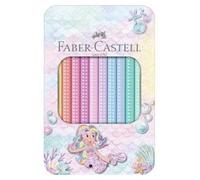 Sparkle Jumbo Colored Pencils 10 Colors Faber-Castell Top