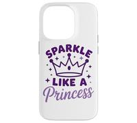 Sparkle Like A Princess Crown Stars Magic Case for iPhone 14 Pro