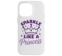 Sparkle Like A Princess Crown Stars Magic Case for iPhone 14 Pro Max