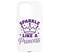 Sparkle Like A Princess Crown Stars Magic Case for iPhone 15 Pro