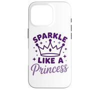 Sparkle Like A Princess Crown Stars Magic Case for iPhone 16 Pro
