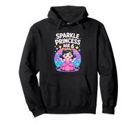 Sparkle Princess Age 6 Cute Birthday Girl Pullover Hoodie
