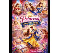 Sparkle & Shine Princess Coloring Book