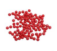 Sparkle & Shine With This Incredible Set Of One Hundred Ten Millimeter Glittering Discoballs For All Your Creative Needs (大红)