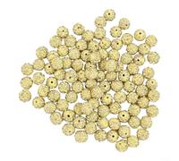 Sparkle & Shine With This Incredible Set Of One Hundred Ten Millimeter Glittering Discoballs For All Your Creative Needs (浅黄)