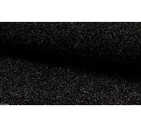 Sparkle Tinsel Lurex 4 Way Stretch Fabric Material /140cm Wide/Sparkling Black (Sold by The metre)