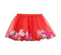 Sparkle Tutu Skirt for Girls, 3 Layered Tulle Sequin Star Princess Skirts Ballet Dance Skorts for Girls Toddler Birthday Holiday Party Dress Up Costume (2-8 Years) #1224