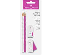 Sparkle Writing Set 4 Pieces Pink/White